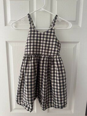 Tea Checkered Dress